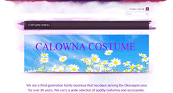 Desktop Screenshot of calownacostume.com